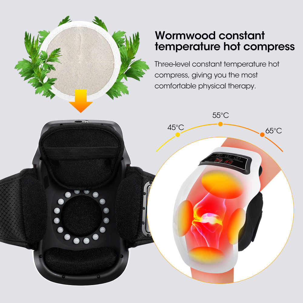 Knee Massager Heating Vibration Technology for Joint Pain Relief Benefits