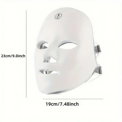 Rechargeable Facial Mask for Light Beige Care, 7 Features Color ,Advanced Light Beige Restoration Device, Radiant Glow